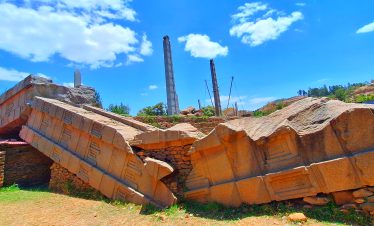 Axum Obelisk Sycamore Ethiopia Tours Two
